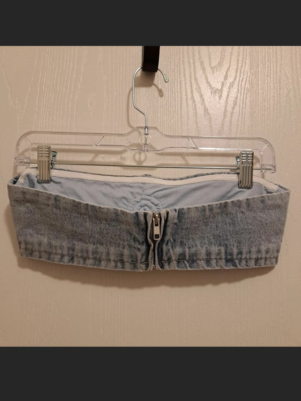 Meshki Denim Croped Top